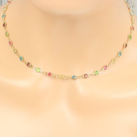 "Minimalist Necklace Chain, Elegant Jewelry for Women & Girls | MLCRC1678 - Picture 9 of 10